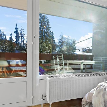 Appartement Cosy Et Renove Au Coeur De La Station Crans-Montana Exterior foto
