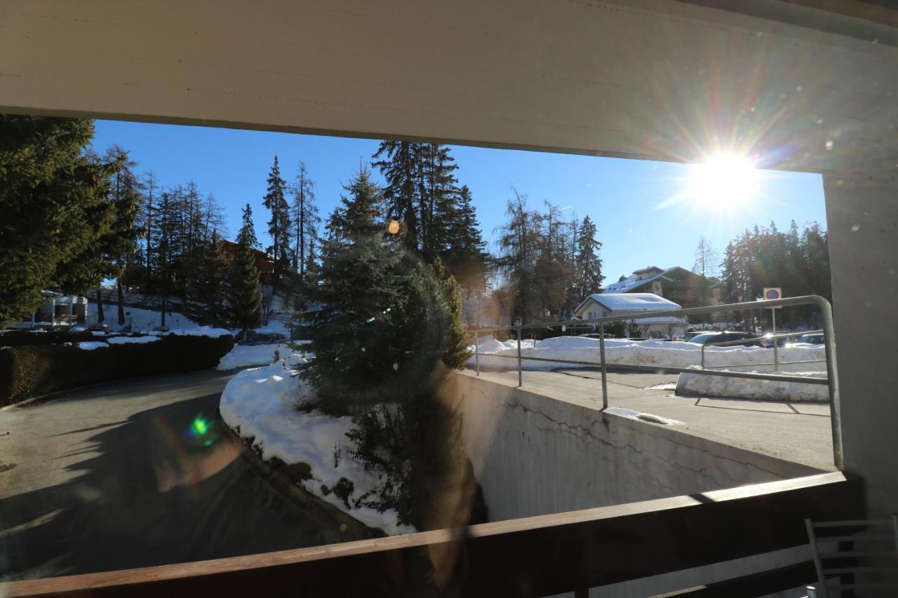 Appartement Cosy Et Renove Au Coeur De La Station Crans-Montana Exterior foto